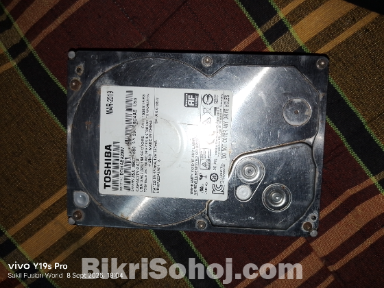 2TB Hard Disk Toshiba